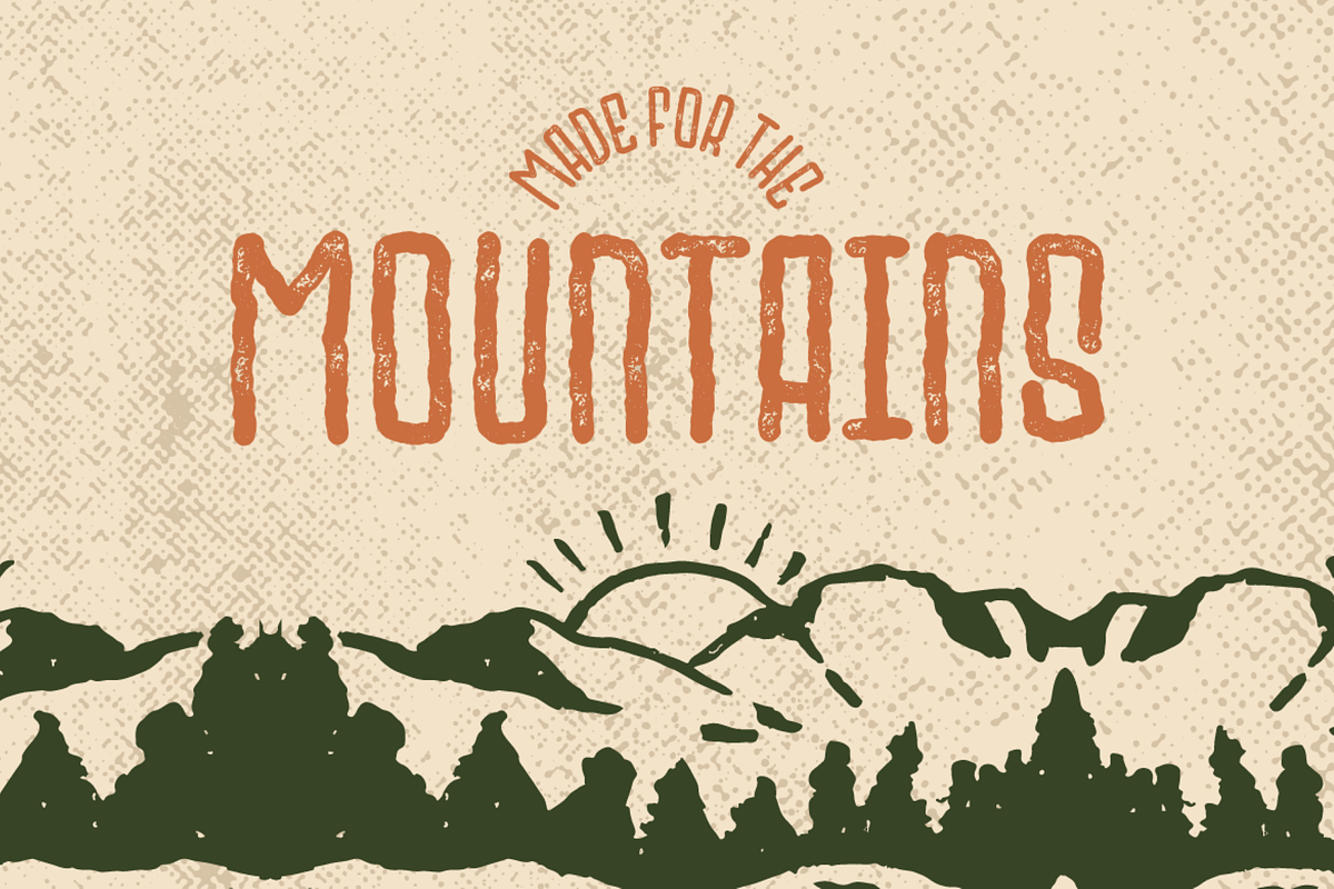Gordwave - A Display Font, a Sans Serif Font by a Piece of Cake (Photo 2 of 8)