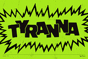 Duster TM – Heavy Distressed Type, a Sans Serif Font by Type Mania (Thumbnail 9 of 13)