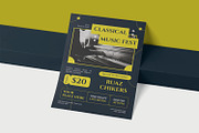 Classic Music Fest - Flyer, a Print Template by VUNIRA (Thumbnail 2 of 2)