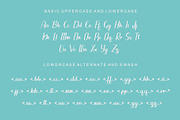Gabriella, a Script Font by Letterafa Studio (Thumbnail 5 of 8)