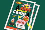 Kids Summer Camp Event Flyer, a Flyer Template by Guuver (Thumbnail 3 of 3)
