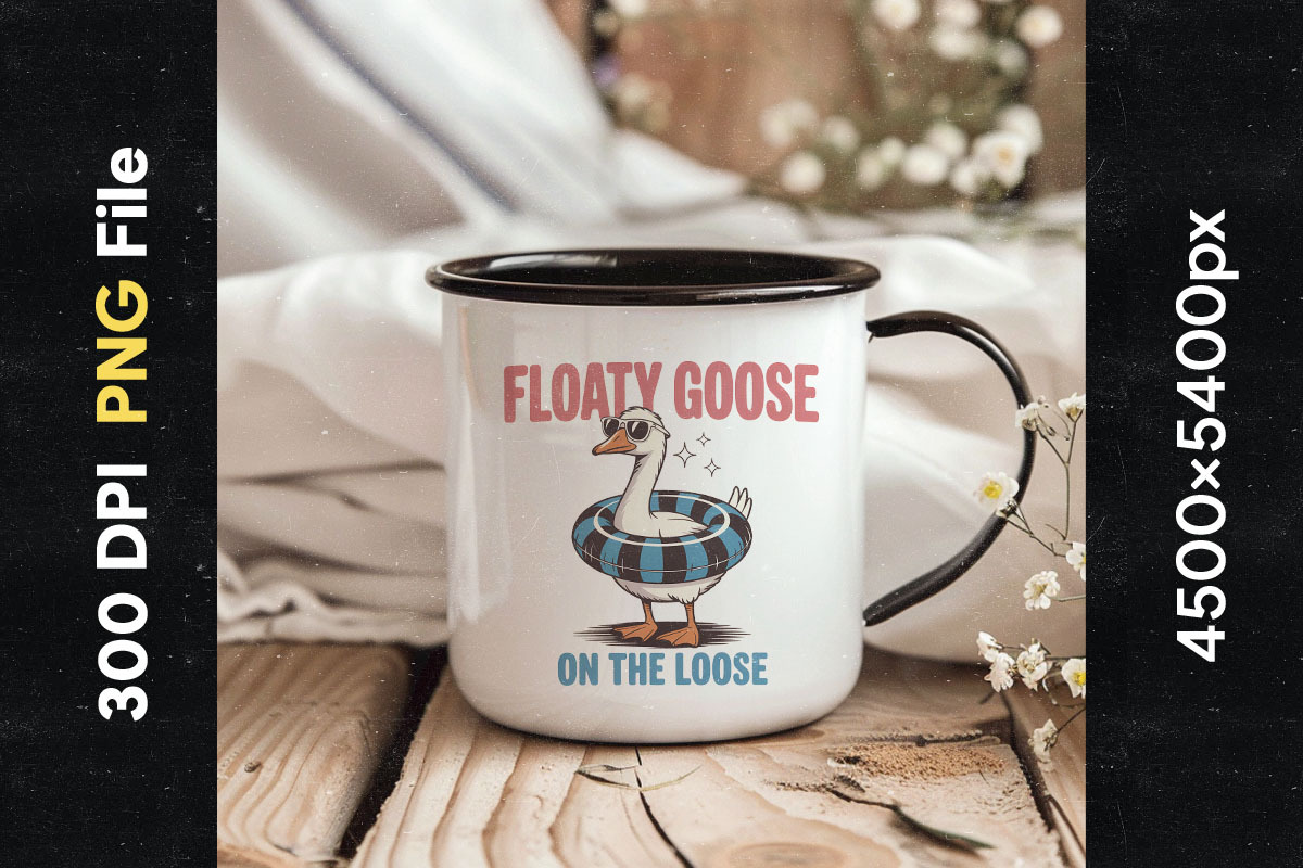 Summer Goose PNG Sublimation Bundle, an Object Graphic by GlitterCraft (Photo 21 of 28)