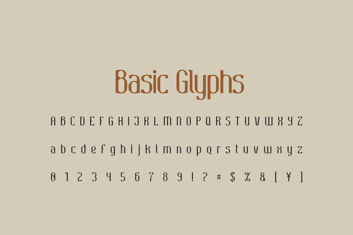 Neyland Vintage Font Family, a Sans Serif Font by creativehands (Photo 3 of 7)