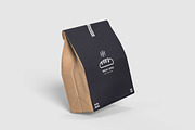 Kraft paper bag mockup for bread, a Cups & Container Mockup by Ram Studio LLC (Thumbnail 7 of 10)