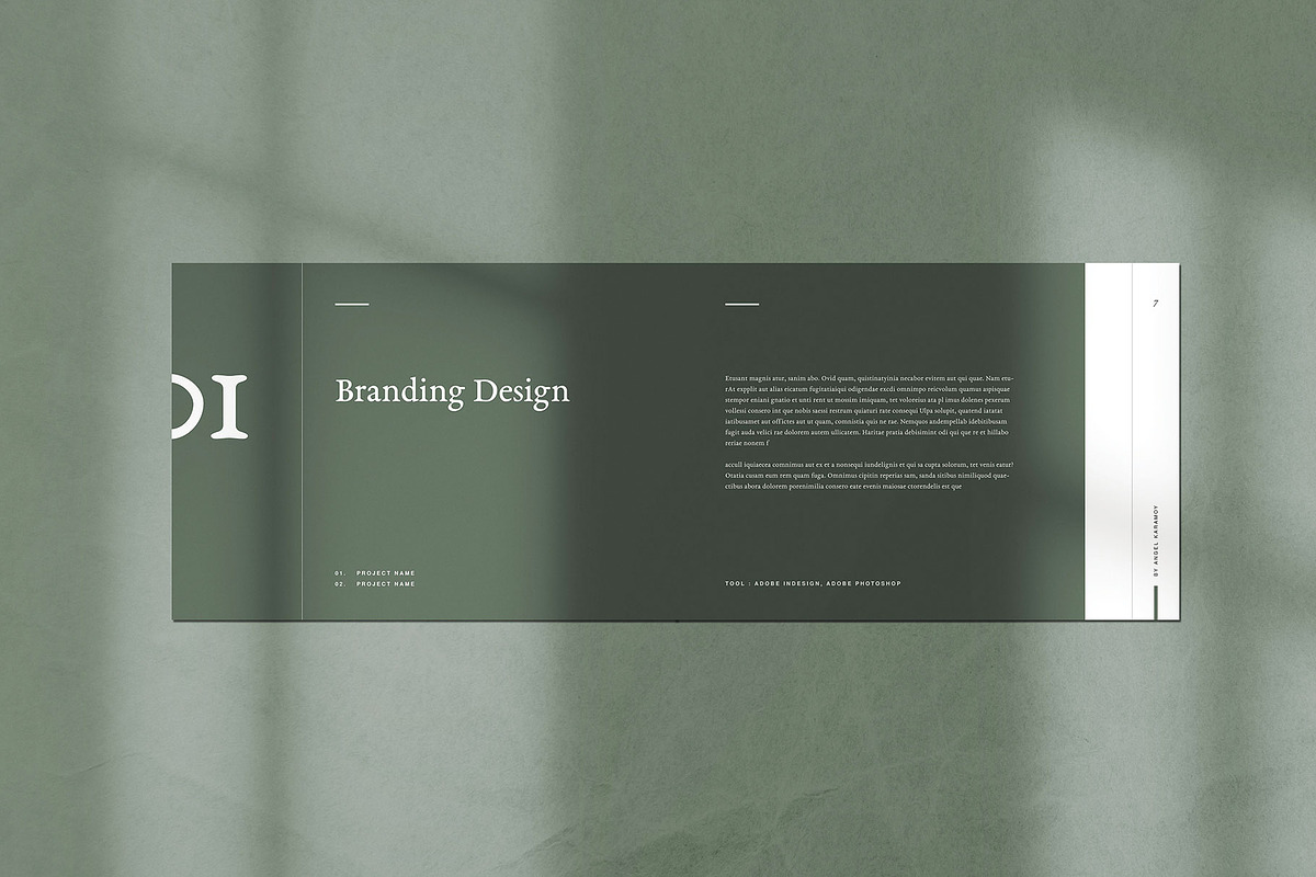 Graphic Design Portfolio | Canva, a Brochure Template by Occy Design (Photo 4 of 19)