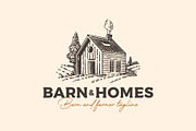 Vintage farm barn ranch home nature, a Branding & Logo Template by Vinsvectory (Thumbnail 3 of 3)