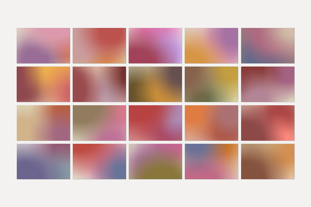 Retro Vintage Gradient Textures PS, an Object Graphic by Feel This (Photo 18 of 19)