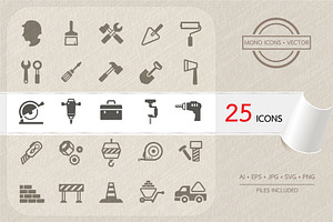 Construction Icons Set