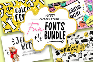 Fun Font Mini Bundle + Extras