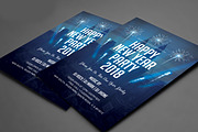 New Year Party 2018 Flyer, a Flyer Template by Madhabi Studio (Thumbnail 4 of 4)