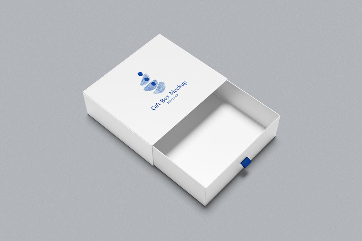 Gift Box Mockup, a Packaging Mockup by xavier_studio (Photo 5 of 5)
