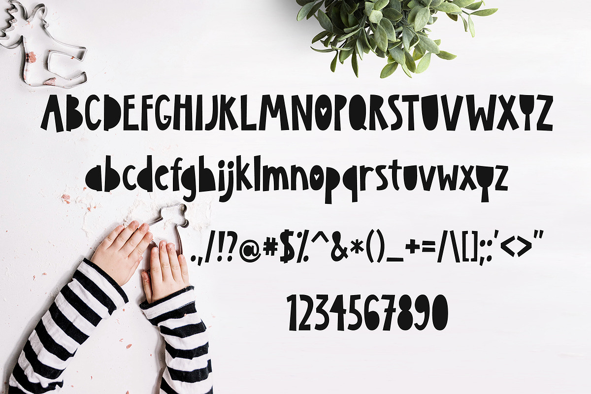 KazuKa Kids Font preview 2