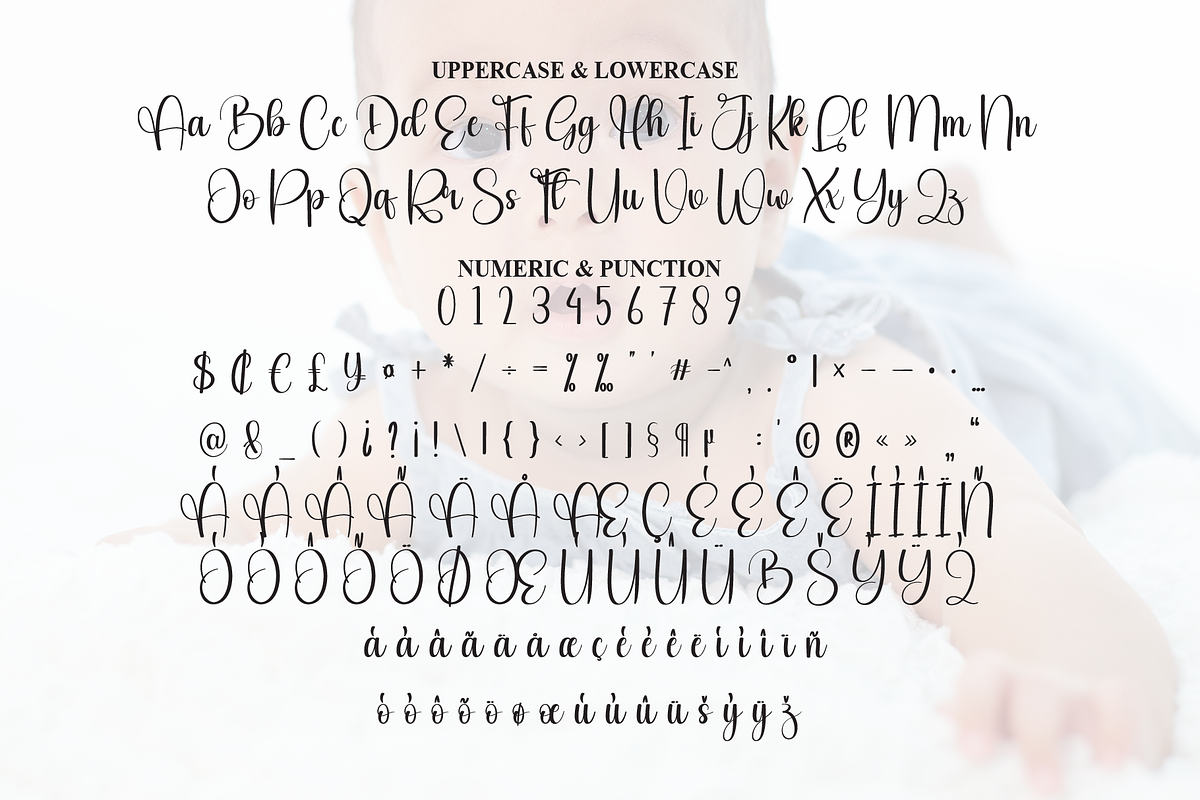 Babytime | Script Font, a Handwritten Font by Scratchones (Photo 7 of 9)