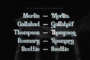 Brohemyan - Modern Vintage Serif, a Serif Font by Krakenbox Studio (Thumbnail 10 of 16)