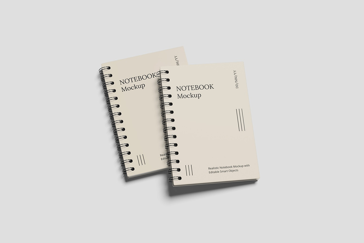Notebook Mockup, a Books & Magazine Mockup by seramoe (Photo 5 of 6)