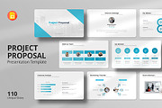 Project Proposal Google Slides, a Presentation Template by Design Vault (Thumbnail 1 of 8)