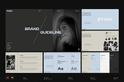FXZO | Brand Guideline Template, a Branding & Logo Template by shaondesigns (Thumbnail 1 of 8)