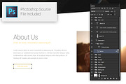 Skewed - Landing Page Template, a HTML Template by Medialoot (Thumbnail 4 of 4)