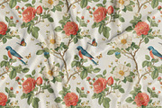 Chinoiseries Toile Seamless Patterns, a Pattern Graphic by Olya Creative (Thumbnail 22 of 25)