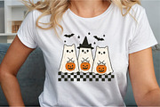 Ghost Spooky Cat Pumpkin Halloween P, an Illustration by Sublimation Artist (Thumbnail 3 of 9)