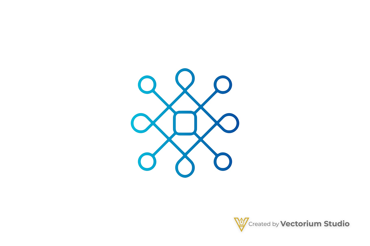 Square Knot Geometric Logo, a Branding & Logo Template by Vectorium Studio (Photo 1 of 16)
