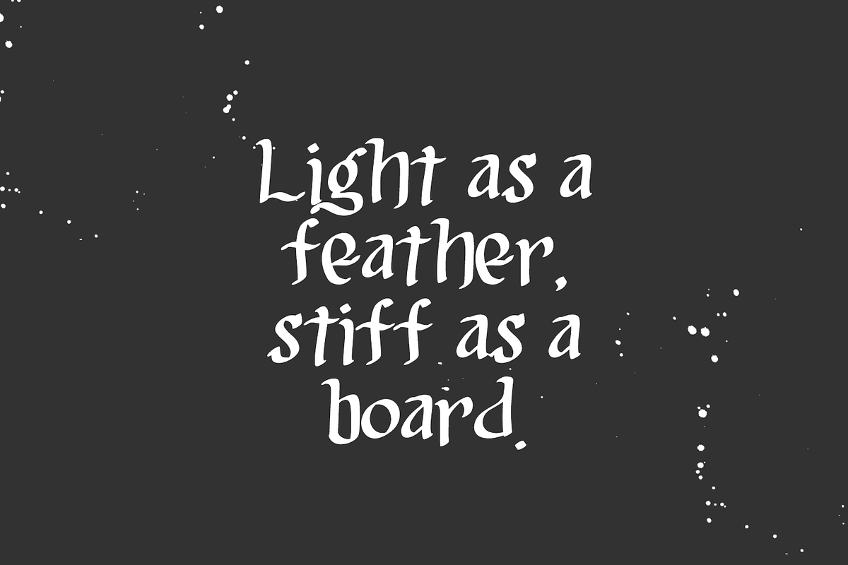 Enchanted Grimoire - A Display Font, a Handwritten Font by Beck McCormick (Photo 4 of 10)