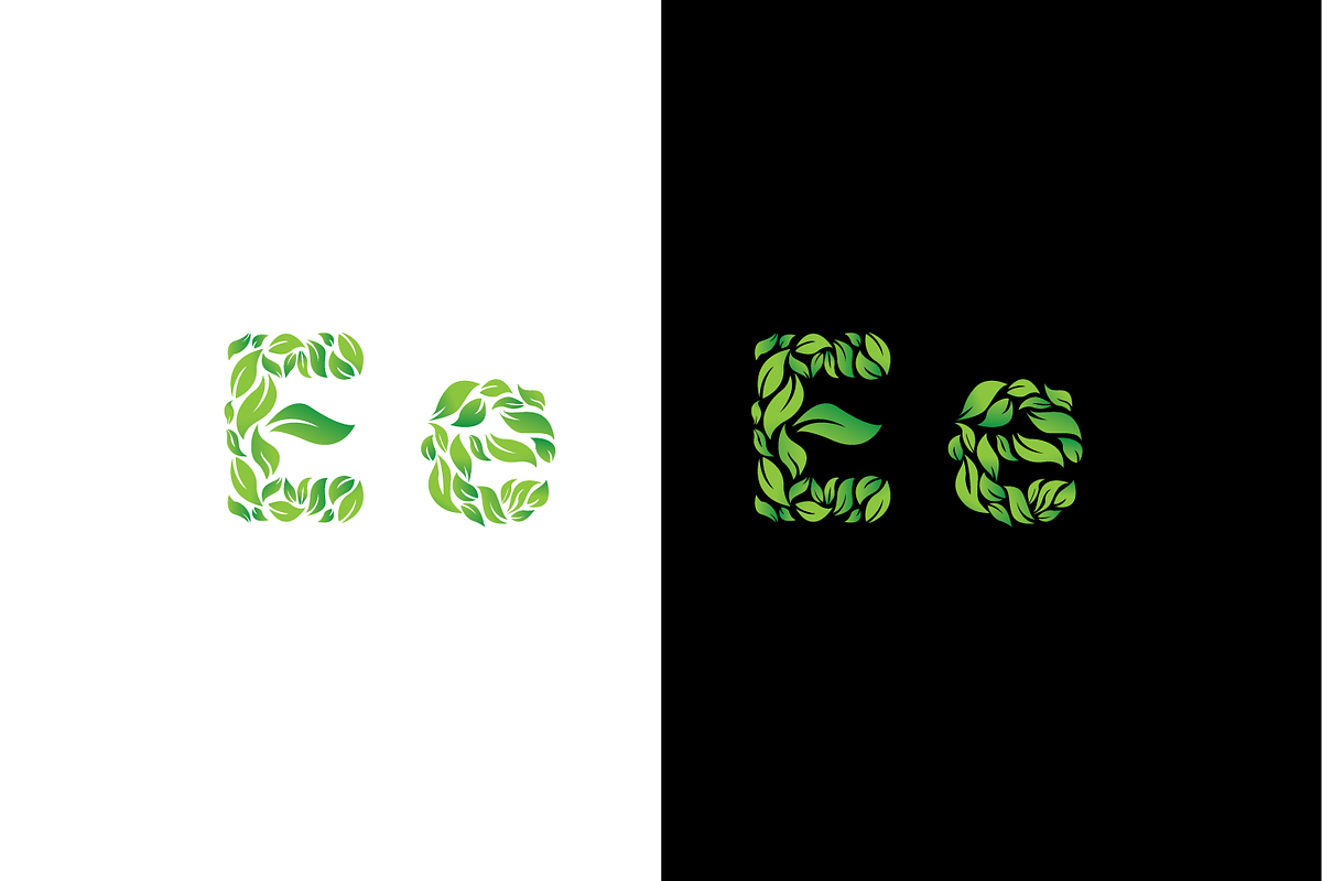 Eco letter set, a Decorative Illustration by airunreal (Photo 10 of 33)