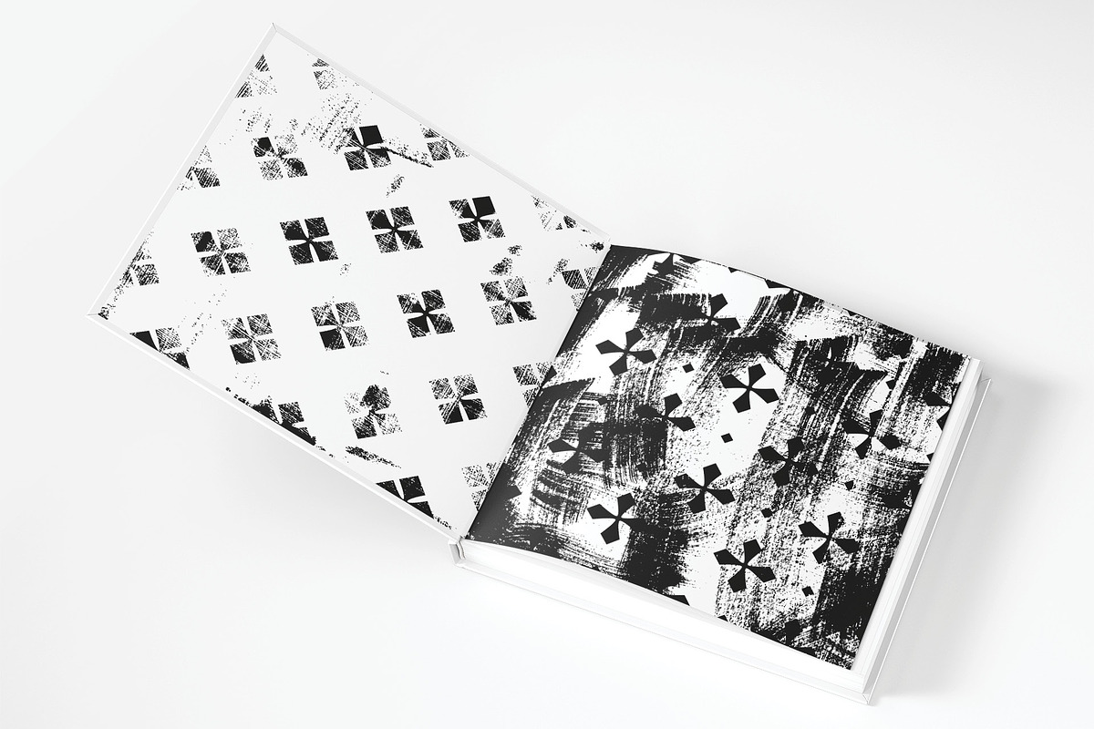 Vintage - 16 Grunge Patterns, a Pattern Graphic by Tustan (Photo 4 of 4)