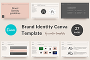 Brand Guideliness Canva Template, a Templates & Theme by byCreativeTemplates (Thumbnail 1 of 8)