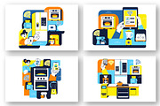 10 Smart Kitchen Appliances, a Technology Illustration by denayunebgt (Thumbnail 3 of 4)