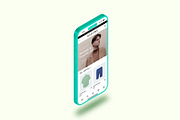 iPhone 16 Pro Clay - 24 Mockups, an iPhone Mockup by Asylab (Thumbnail 22 of 58)