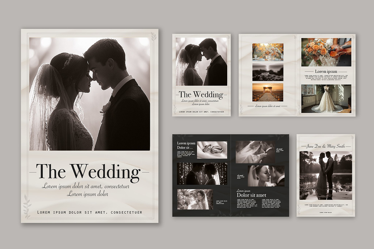 Romantic Wedding Photobook A4, a Templates & Theme by studiogstock (Photo 1 of 4)