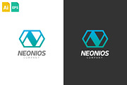 Neonios Logo, a Branding & Logo Template by Schneider Design Store (Thumbnail 2 of 2)