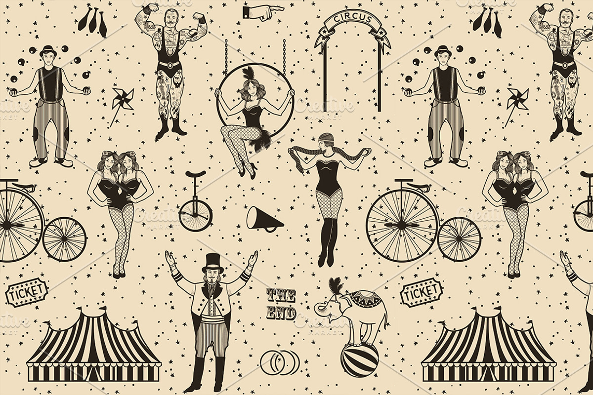 Circus set, an Illustration by Moloko88 (Photo 11 of 11)