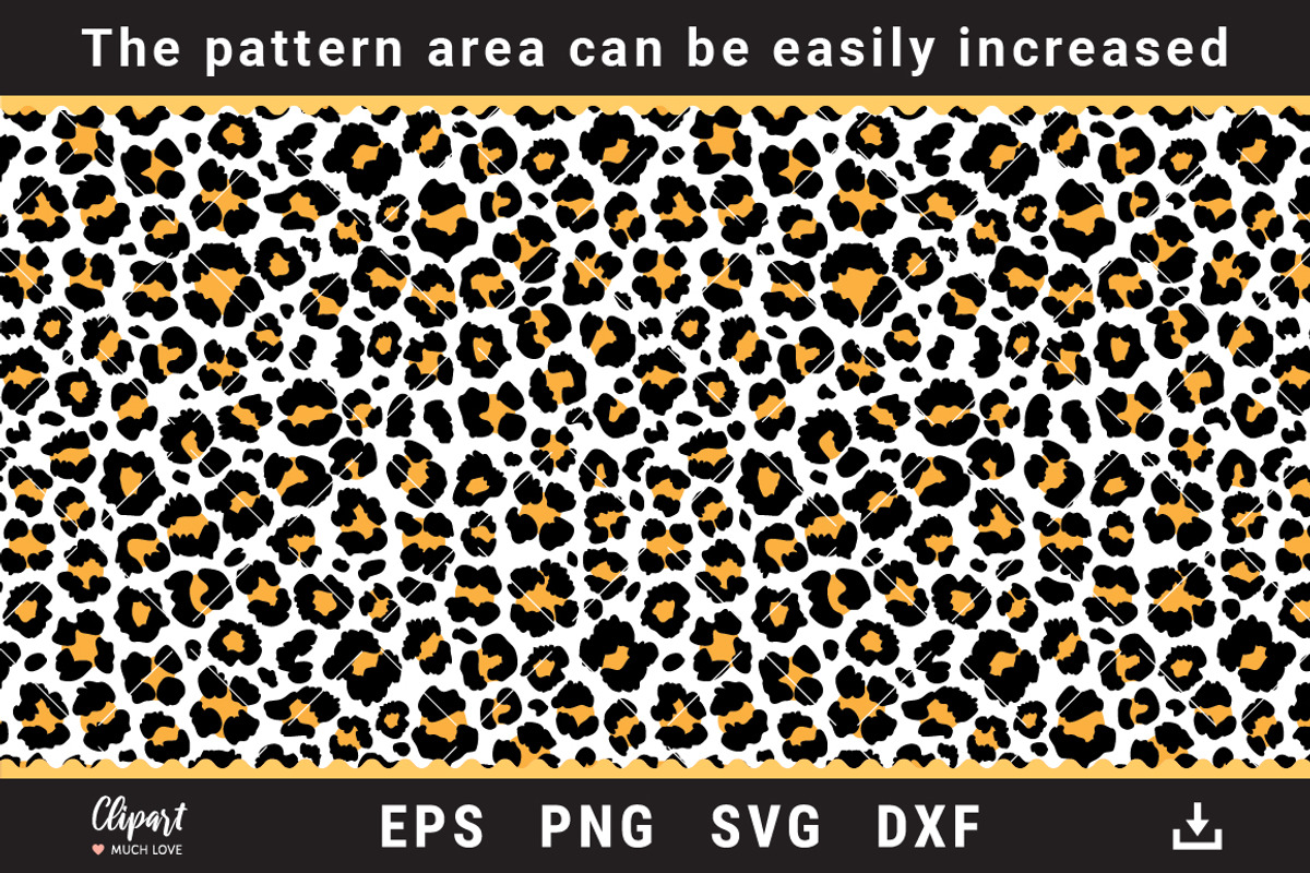 Leopard print SVG, Cheetah patterns, a Pattern Graphic by ClipartMuchLove (Photo 3 of 6)