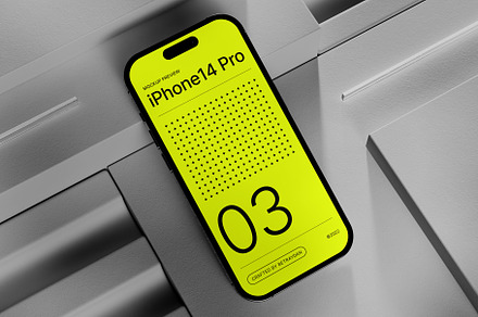 iPhone14 Pro - Mockup 03