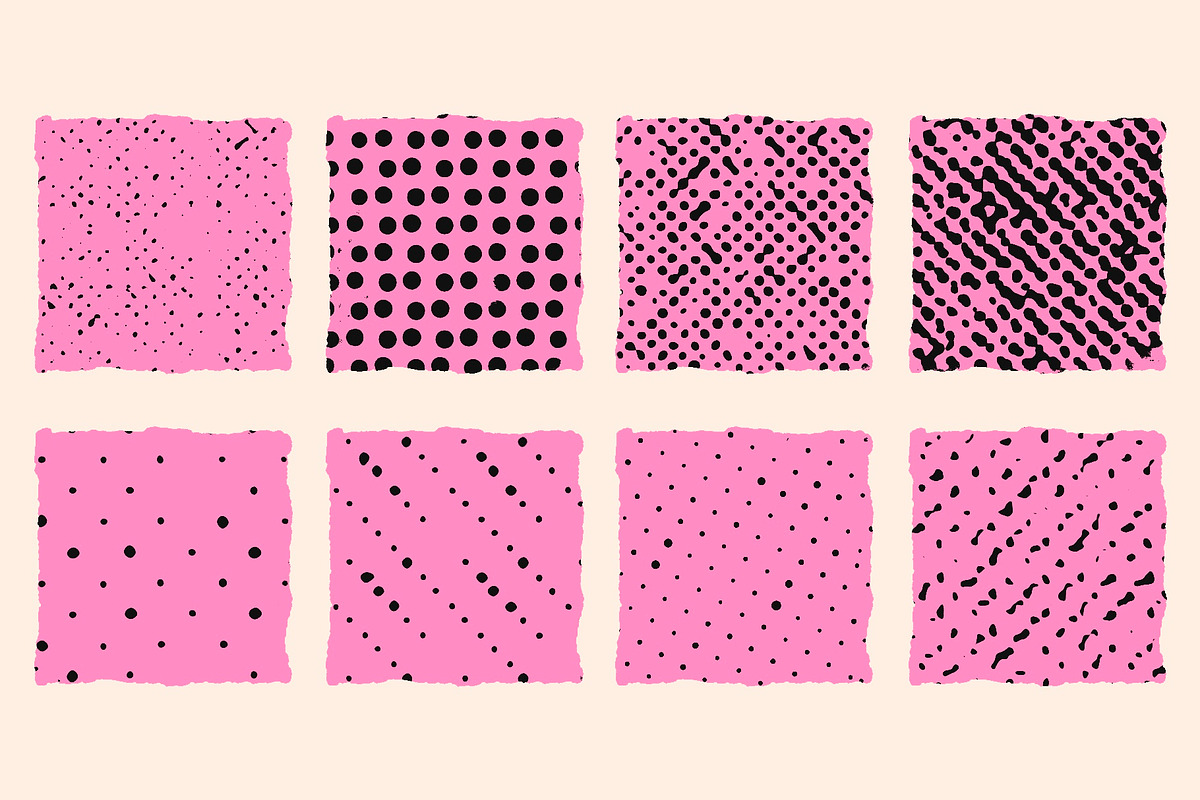 Halftone Brushes for Procreate, a Brush Add-On by KJP Designs (Photo 3 of 18)