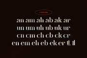 Truman Serif Font, a Serif Font by Graphicxell (Thumbnail 8 of 8)