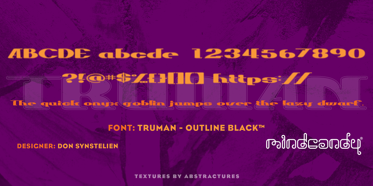 Trumen™, a Serif Font by MINDCANDY (Photo 5 of 5)
