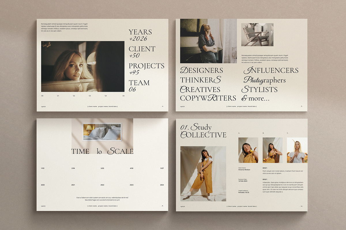 Pitch Deck and Questionnaire CANVA, a Magazine Template by TemplatesForest (Photo 4 of 5)