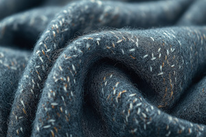 Close-up of a textured wool fabric showcasing intricate stitching details in su, a Background Photo by ImageMir