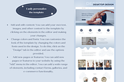 Landing page for Yoga Studio WIX, a Wix Template by Wixify Studio (Thumbnail 6 of 8)