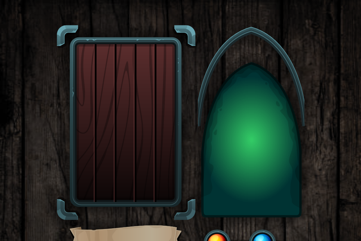 TCG Card Template, an Object Illustration by pzUH (Photo 3 of 4)