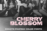 Color fonts ResotE-Pastels, a Sans Serif Font by glukfonts (Thumbnail 7 of 8)