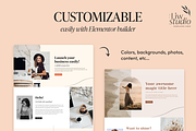 Feminine WordPress Theme Elementor, a WordPress Template by Liw studio (Thumbnail 7 of 8)