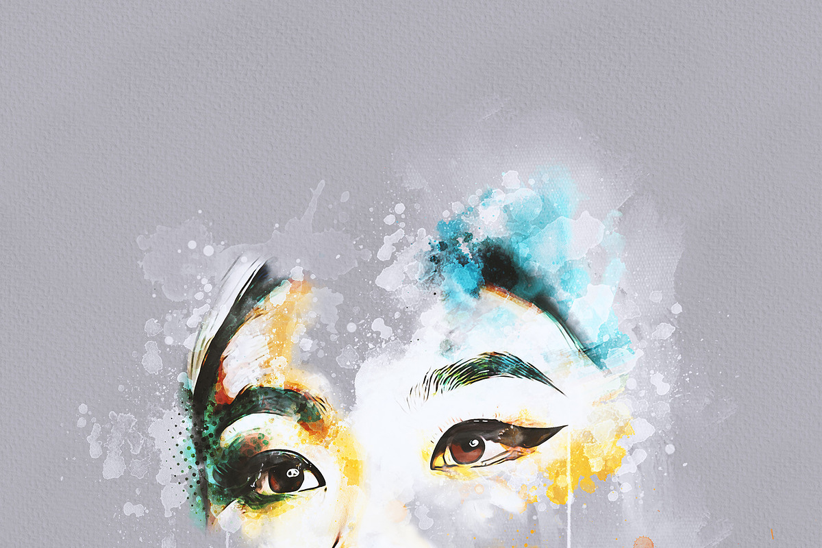 Watercolor Splash Art Photo Effect, an Action Add-On by MRI STUDIO (Photo 14 of 19)