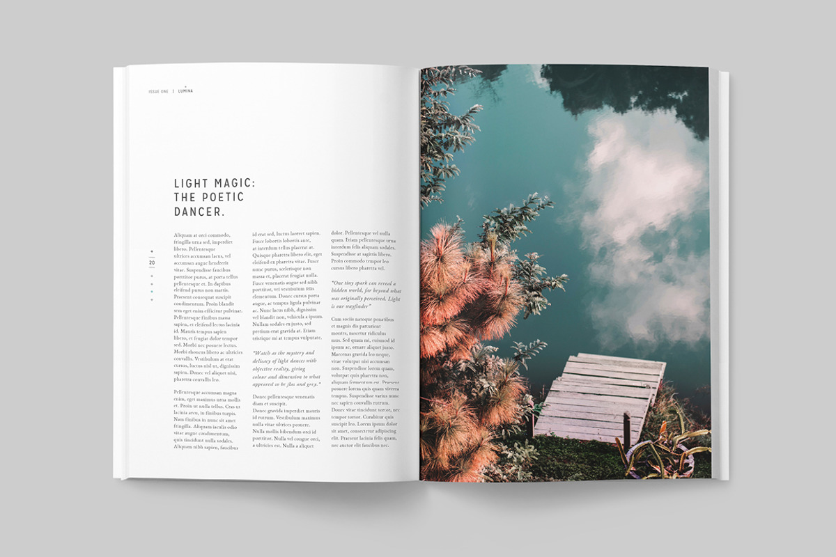 LUMINA Magazine, a Magazine Template by 46&2 Collective (Photo 14 of 27)