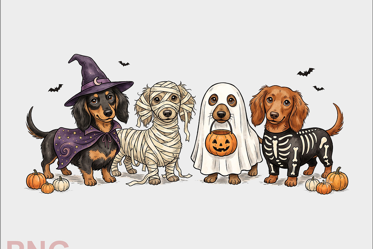 Cozy Halloween Dog And Cat Lover PNG, an Object Graphic by crative8112 (Photo 3 of 3)