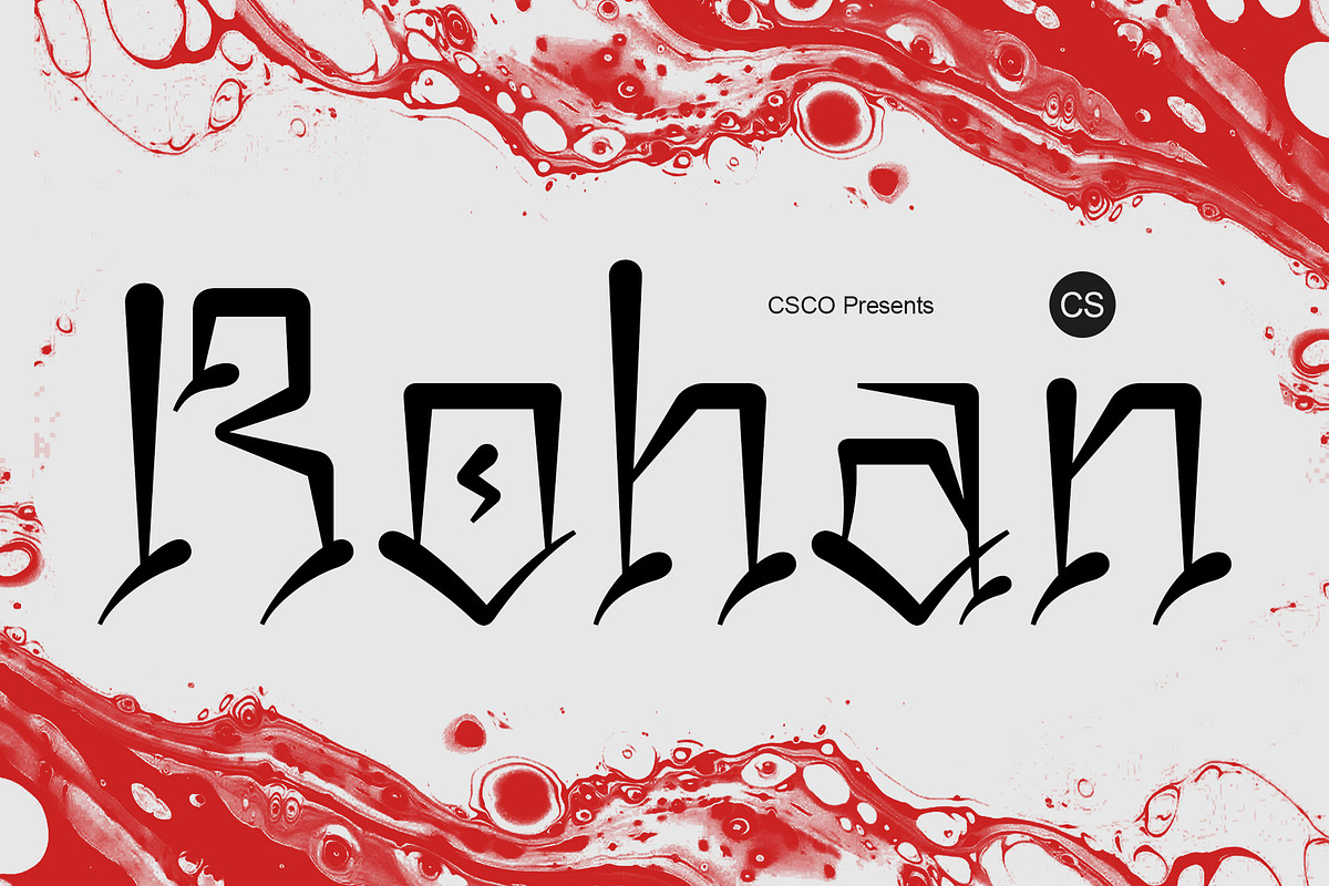 CS Rohan – Chicano Graffiti Font, a Sans Serif Font by Craft Supply Co. (Photo 1 of 8)