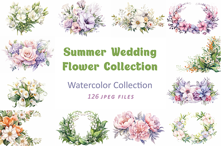 Summer Wedding Flower Collection